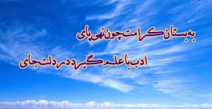 نگاهي به چشم انداز دل نشين ادب در آموزه هاي اهلبيت (ع)